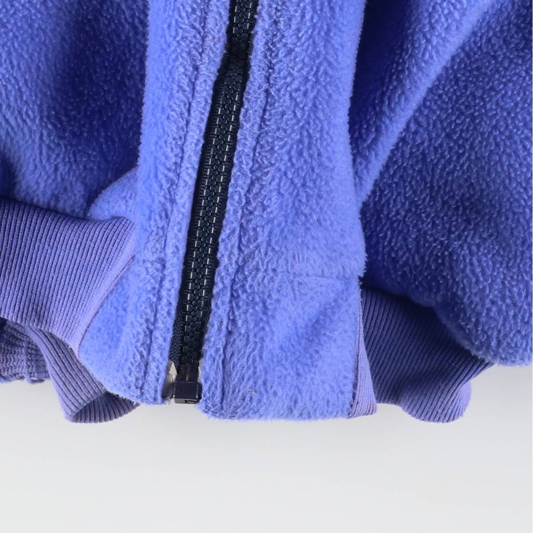 1980'S Patagonia Triangle Tag 25019 Fleece Jacket, Made in USA, Women's Size Medium, Vintage polyester Purple type blue-purple Vintage Second Hand