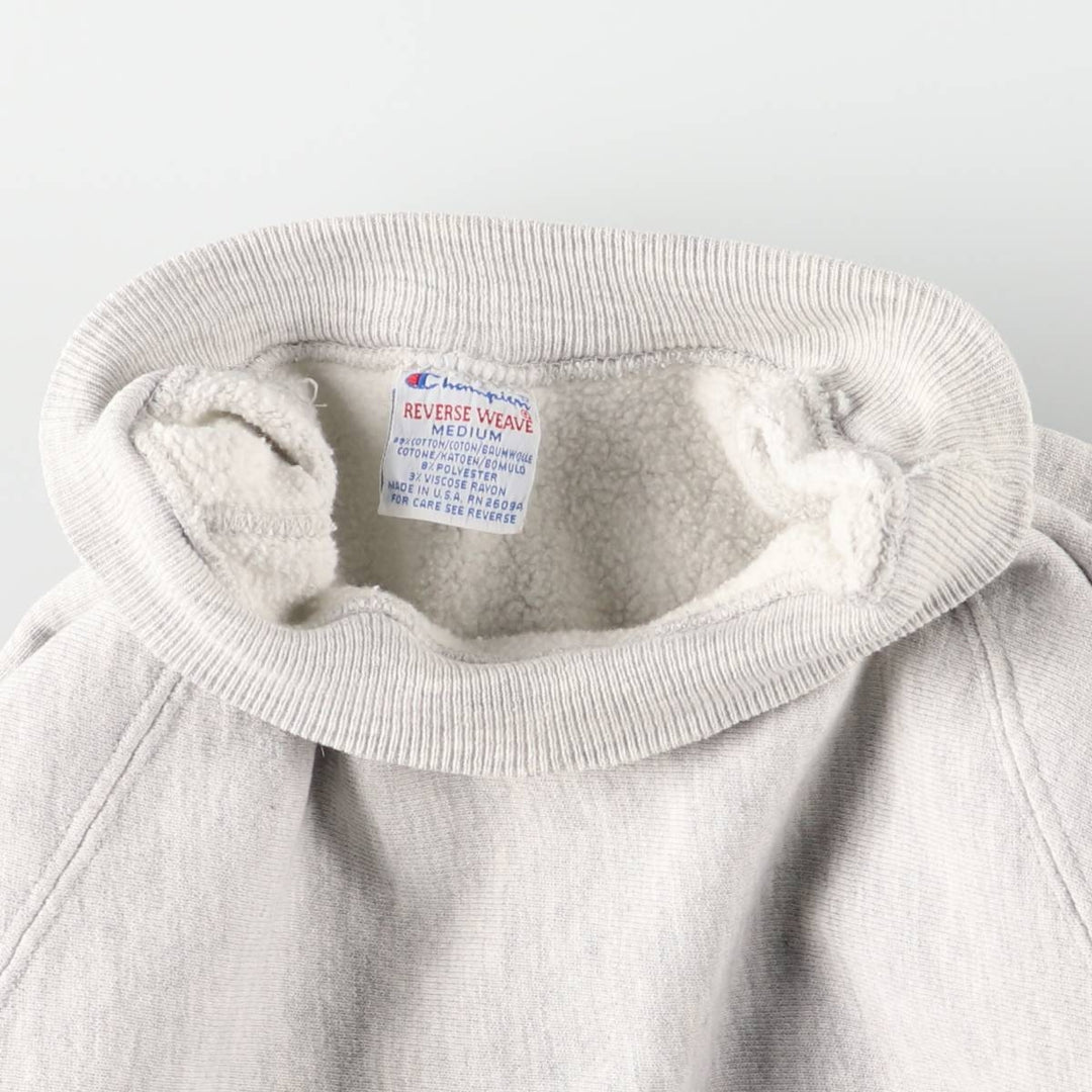 90'S Champion Reverse Weave One-Point Logo Sweatshirt, Made in USA, Men's Size S (Equivalent), Vintage cotton gray type Vintage Second Hand