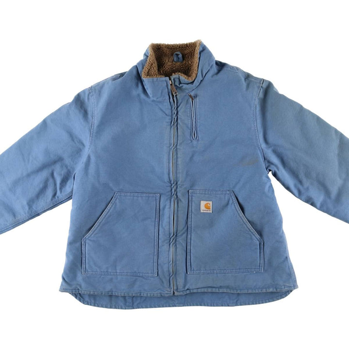 Carhartt FOR WOMEN Padded Duck Work Jacket, Women's XXL cotton blue type Vintage Second Hand