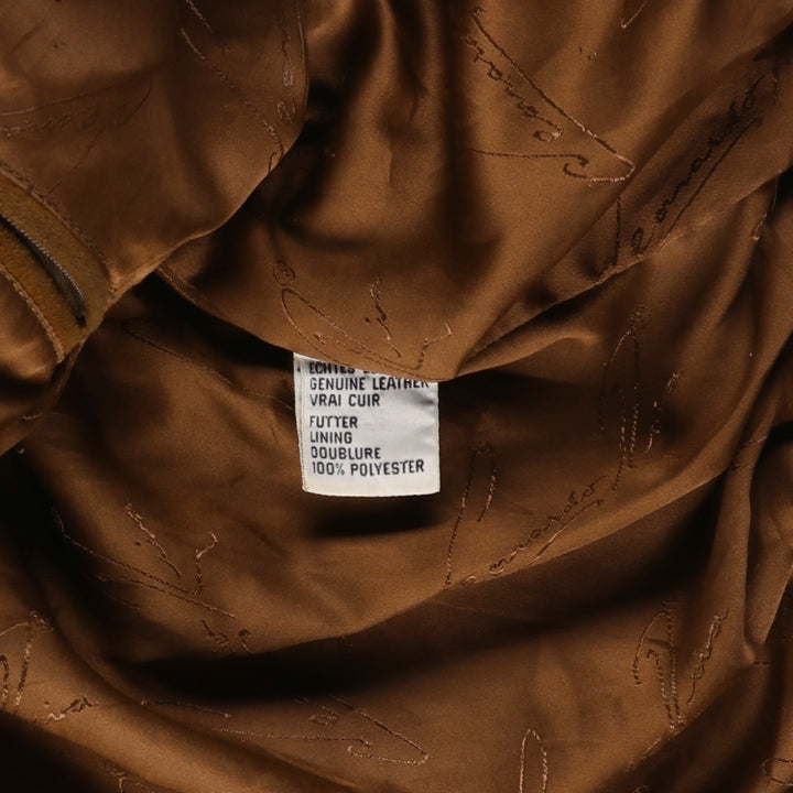 Vintage Leonardo Riva suede leather jacket, size M, men's size M Genuine Leather Suede Leather brown type Vintage Second Hand