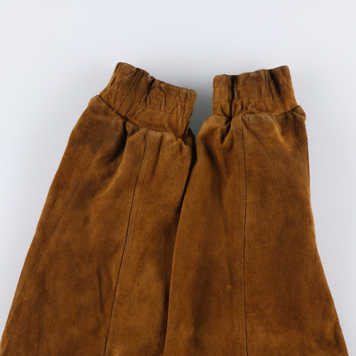 Vintage Leonardo Riva suede leather jacket, size M, men's size M Genuine Leather Suede Leather brown type Vintage Second Hand