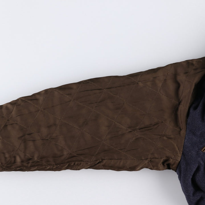 Vintage HARVEY LOGAN Balster Jacket, suede leather blouson, made in Italy, men's size M unclear brown type Vintage Second Hand