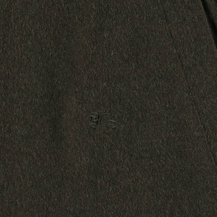 Burberry's BURBERRY LONDON wool half coat, men's size L wool Green type dark green Vintage Second Hand