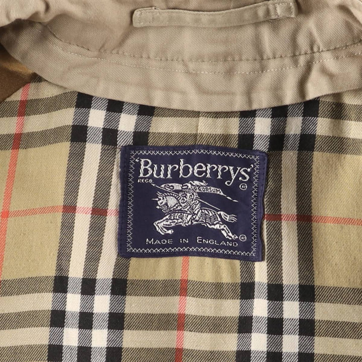 Burberry's Burberrys of London trench coat, made in England, size L cotton Beige type Vintage Second Hand