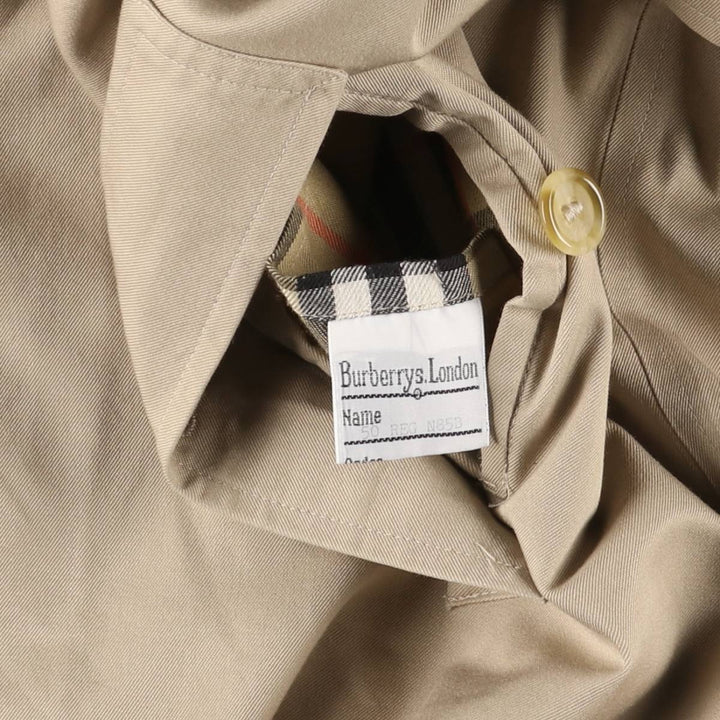Burberry's Burberrys of London trench coat, made in England, size L cotton Beige type Vintage Second Hand