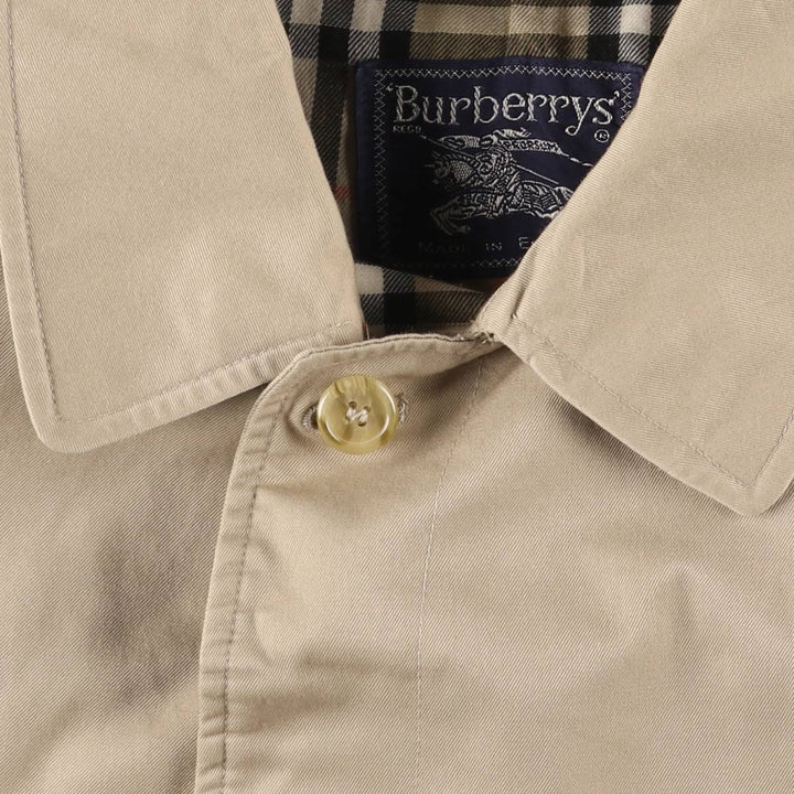 Burberry's Burberrys of London trench coat, made in England, size L cotton Beige type Vintage Second Hand