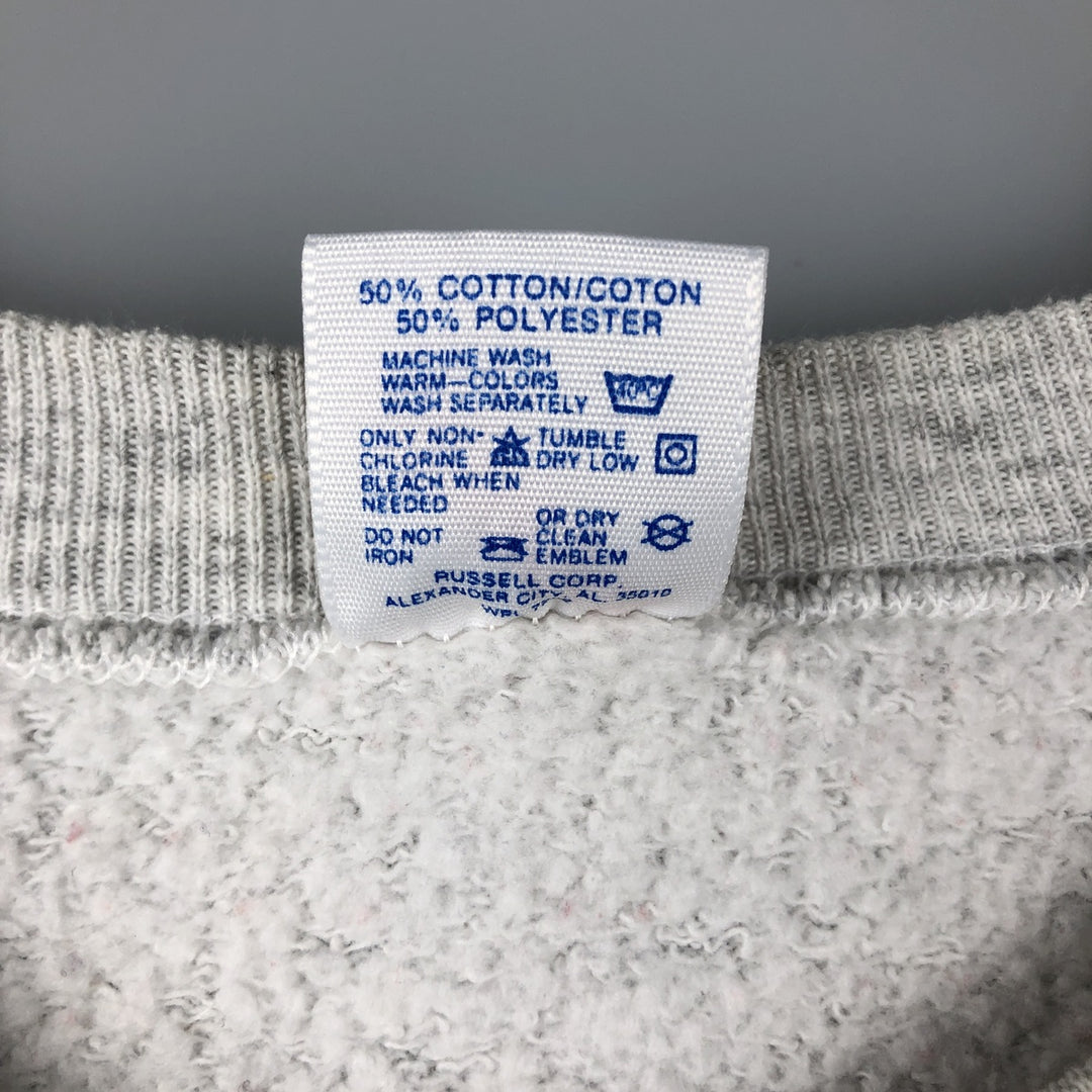 80s-90'S Jerseys Marsh and McLennan Advertising Sweatshirt, Made in USA, Men's Size XL cotton gray type Vintage Second Hand
