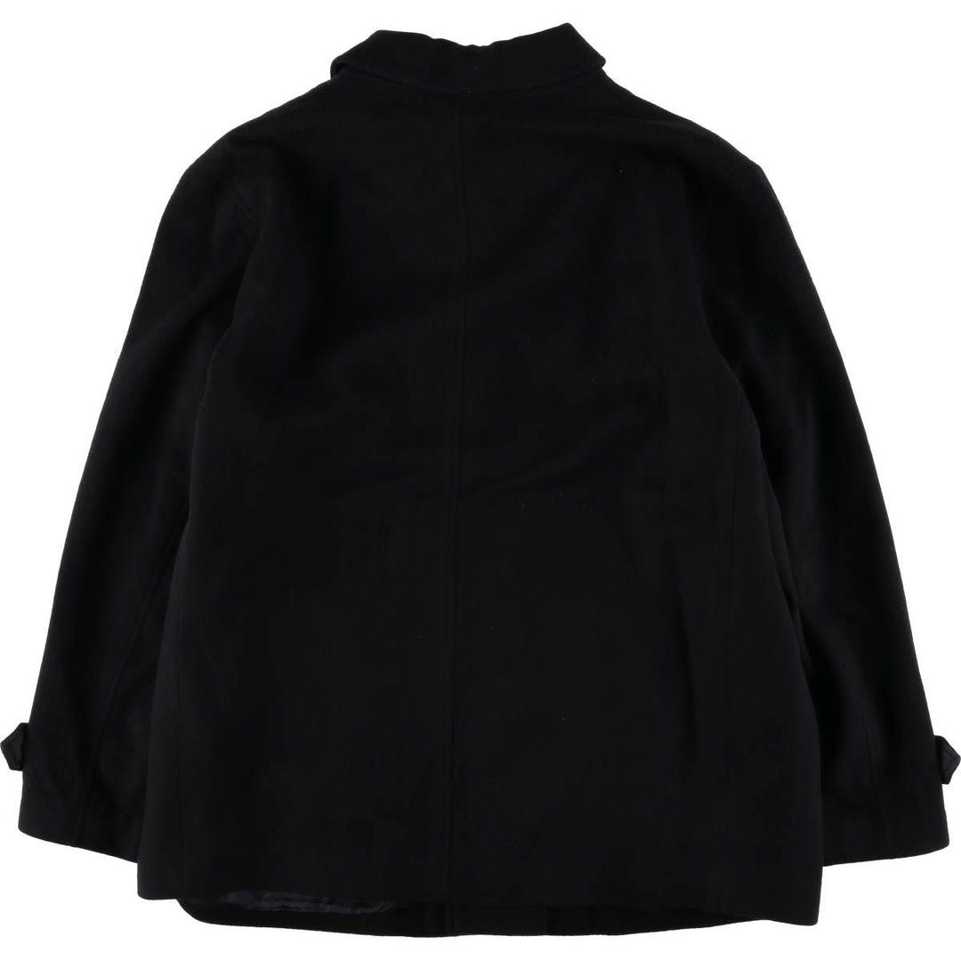 Burberry's BURBERRY LONDON wool half coat, men's size XXL wool navy blue type Vintage Second Hand