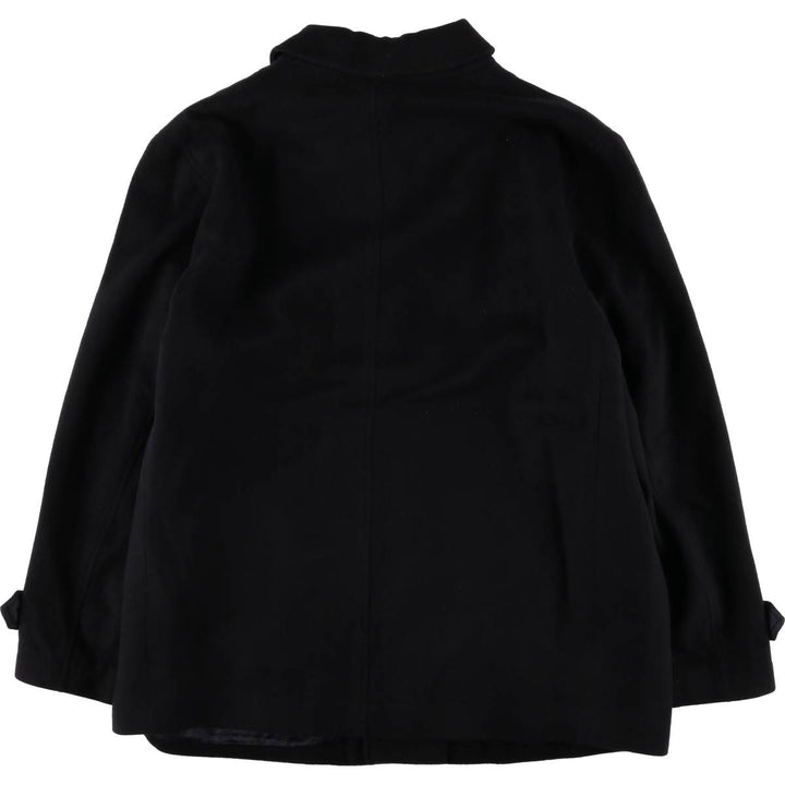 Burberry's BURBERRY LONDON wool half coat, men's size XXL wool navy blue type Vintage Second Hand