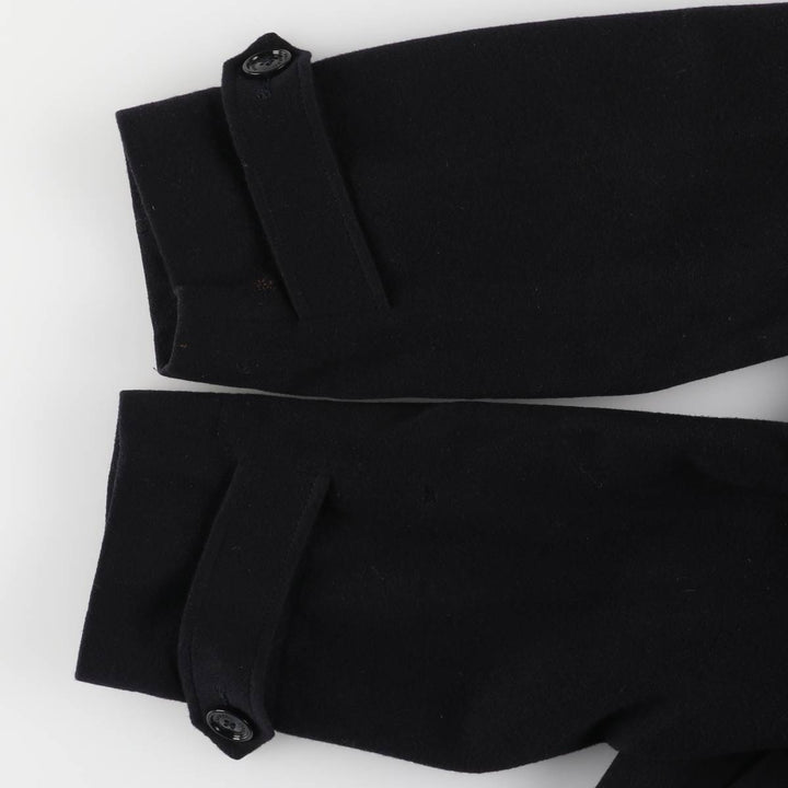 Burberry's BURBERRY LONDON wool half coat, men's size XXL wool navy blue type Vintage Second Hand