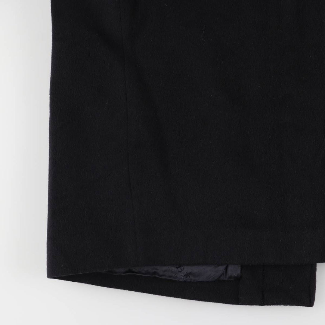 Burberry's BURBERRY LONDON wool half coat, men's size XXL wool navy blue type Vintage Second Hand