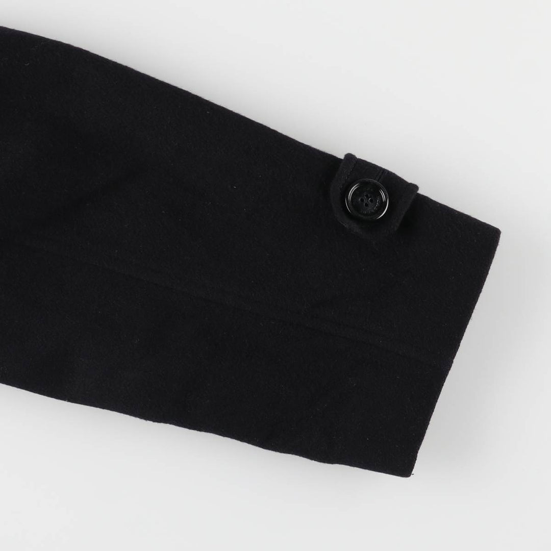 Burberry's BURBERRY LONDON wool half coat, men's size XXL wool navy blue type Vintage Second Hand