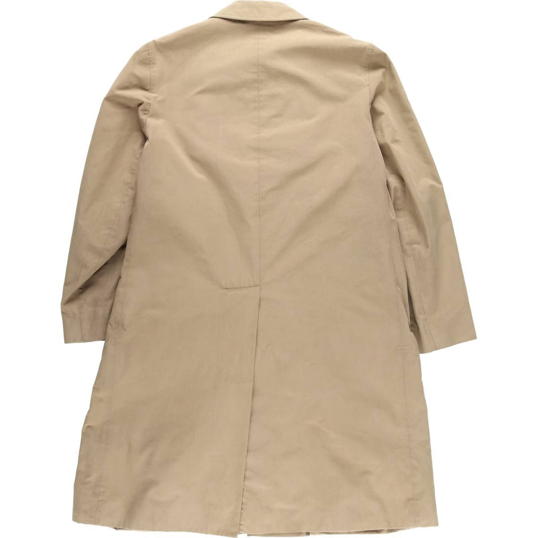 Aquascutum Balmacaan Coat, Made in Canada, Men's Size M cotton Beige type Vintage Second Hand