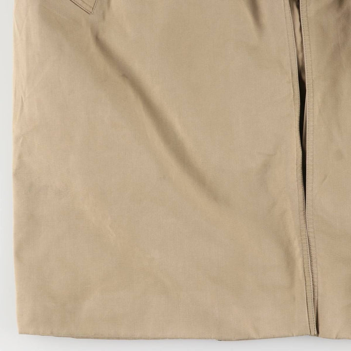 Aquascutum Balmacaan Coat, Made in Canada, Men's Size M cotton Beige type Vintage Second Hand