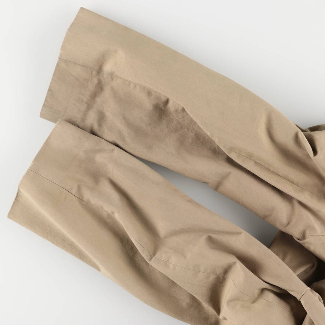 Aquascutum Balmacaan Coat, Made in Canada, Men's Size M cotton Beige type Vintage Second Hand