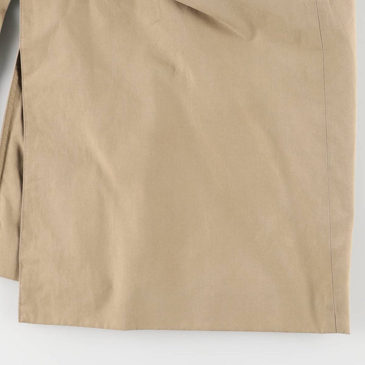 Aquascutum Balmacaan Coat, Made in Canada, Men's Size M cotton Beige type Vintage Second Hand