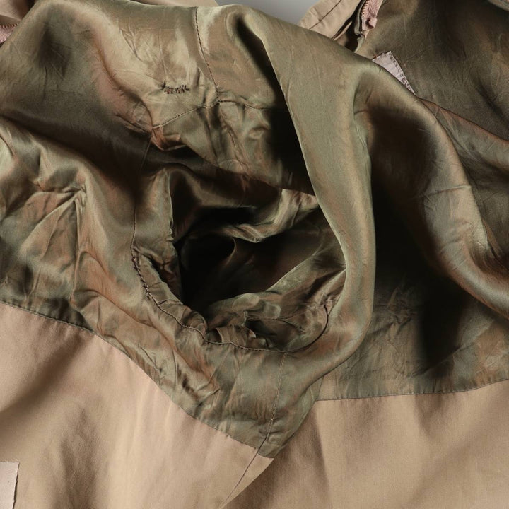 Aquascutum Balmacaan Coat, Made in Canada, Men's Size M cotton Beige type Vintage Second Hand