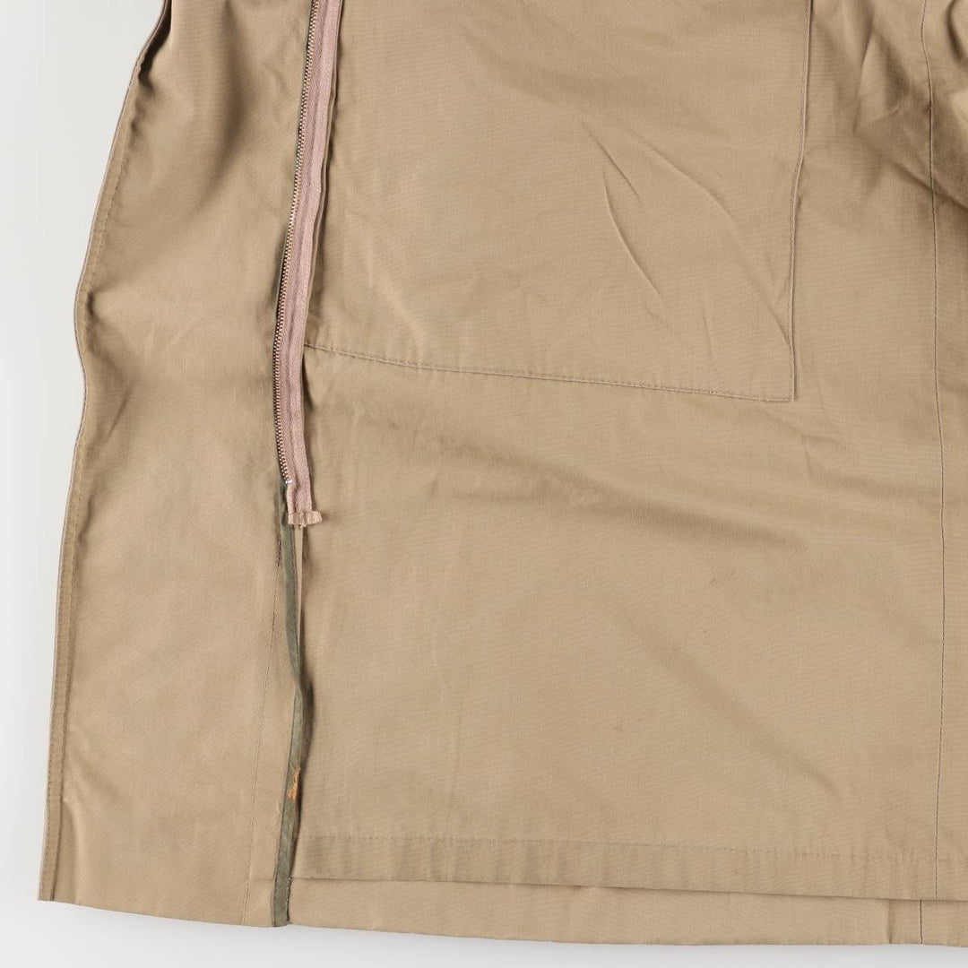 Aquascutum Balmacaan Coat, Made in Canada, Men's Size M cotton Beige type Vintage Second Hand