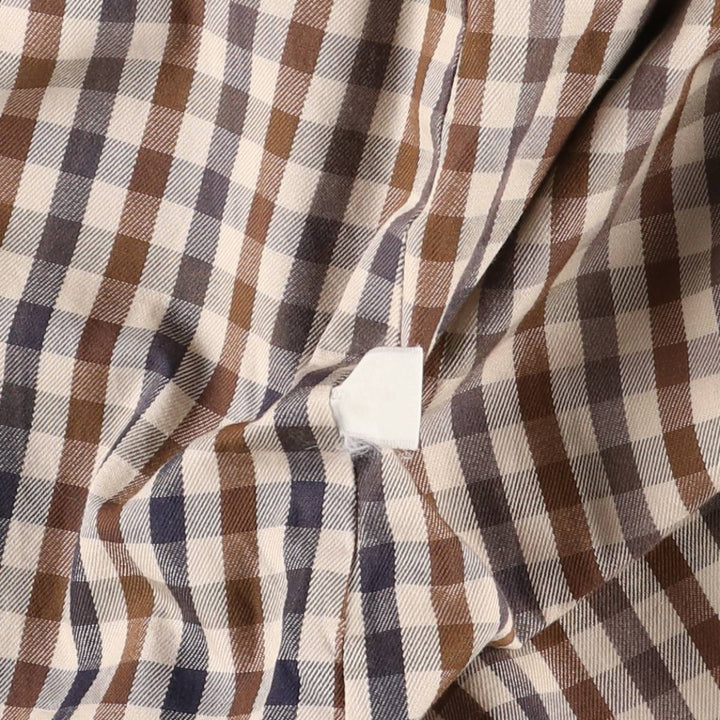 Aquascutum Balmacaan Coat, Made in England, Men's XXL unclear Beige type Vintage Second Hand