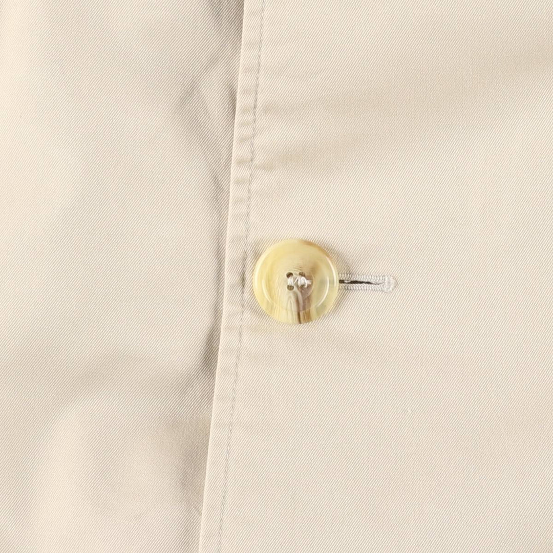 Aquascutum Balmacaan Coat, Made in England, Men's XXL unclear Beige type Vintage Second Hand