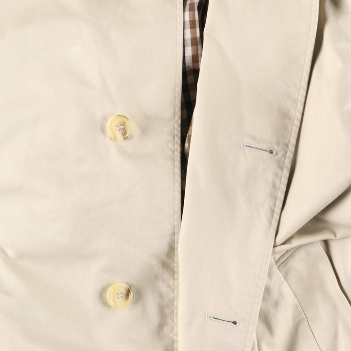 Aquascutum Balmacaan Coat, Made in England, Men's XXL unclear Beige type Vintage Second Hand