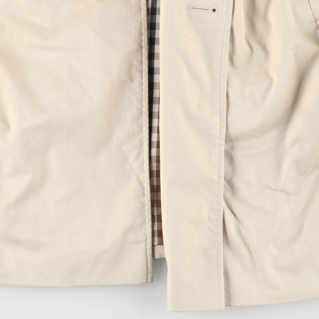 Aquascutum Balmacaan Coat, Made in England, Men's XXL unclear Beige type Vintage Second Hand