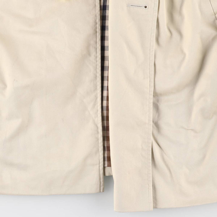 Aquascutum Balmacaan Coat, Made in England, Men's XXL unclear Beige type Vintage Second Hand