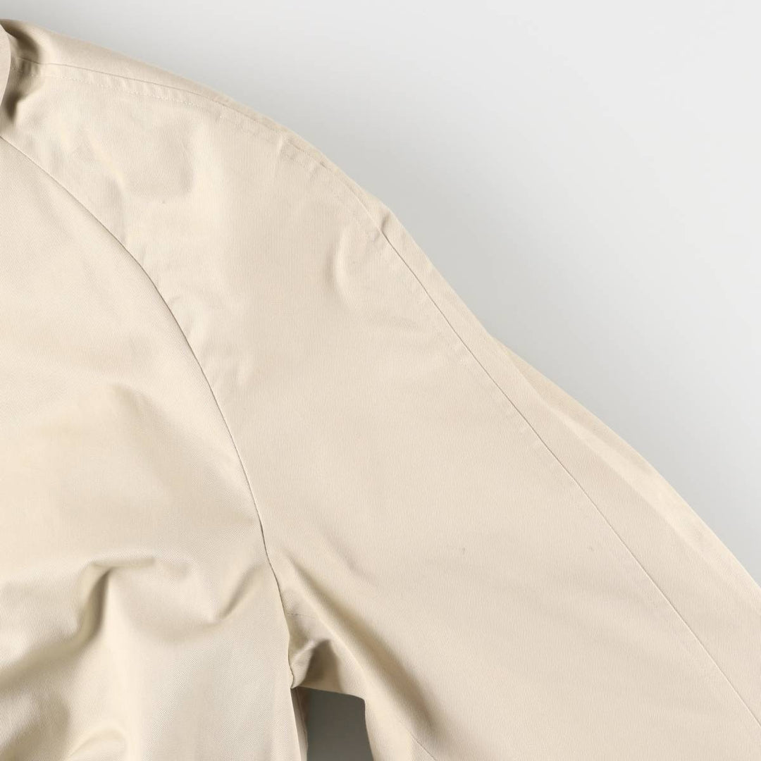 Aquascutum Balmacaan Coat, Made in England, Men's XXL unclear Beige type Vintage Second Hand