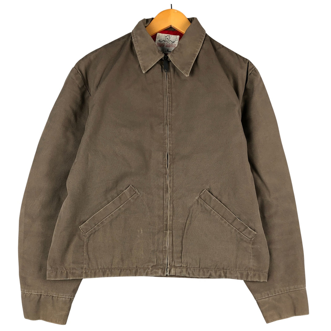 Vintage 1970'S Penney's BIGMAC padded work jacket, men's size L unclear Khaki type beige Vintage Second Hand