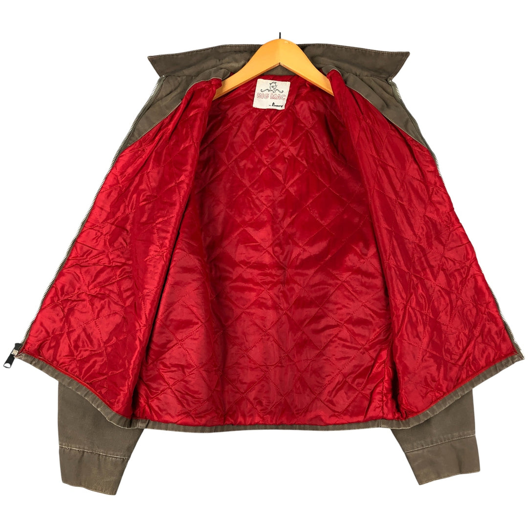 Vintage 1970'S Penney's BIGMAC padded work jacket, men's size L unclear Khaki type beige Vintage Second Hand