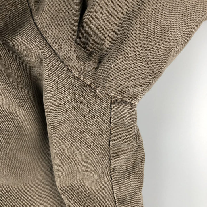 Vintage 1970'S Penney's BIGMAC padded work jacket, men's size L unclear Khaki type beige Vintage Second Hand