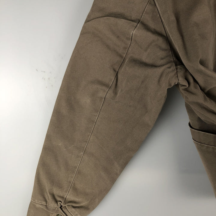 Vintage 1970'S Penney's BIGMAC padded work jacket, men's size L unclear Khaki type beige Vintage Second Hand