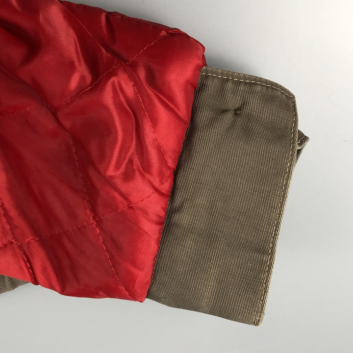 Vintage 1970'S Penney's BIGMAC padded work jacket, men's size L unclear Khaki type beige Vintage Second Hand