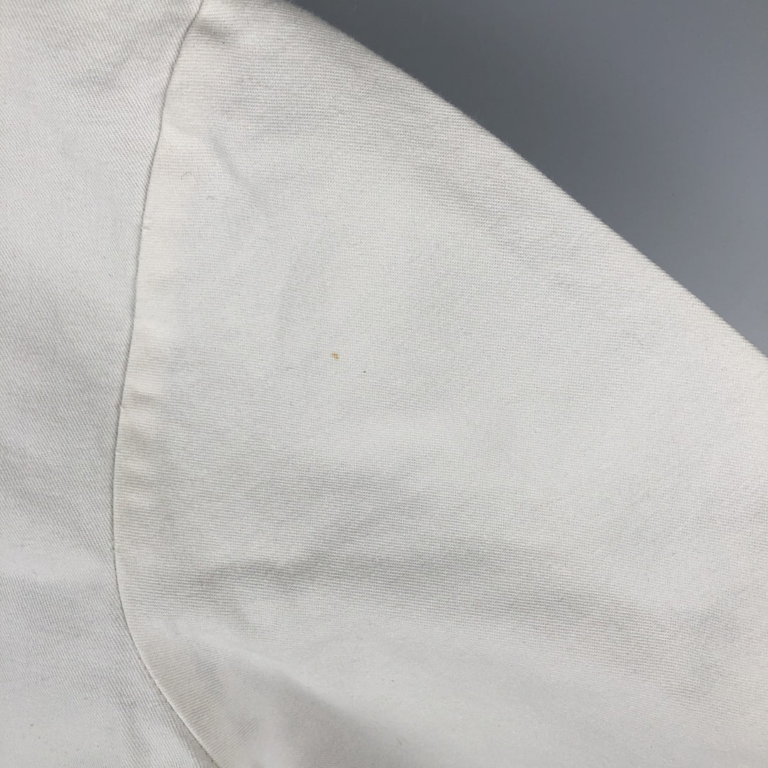 90'S Dickies Sherwin Williams Active Jacket with Hood, Men's Size L unclear white type Vintage Second Hand