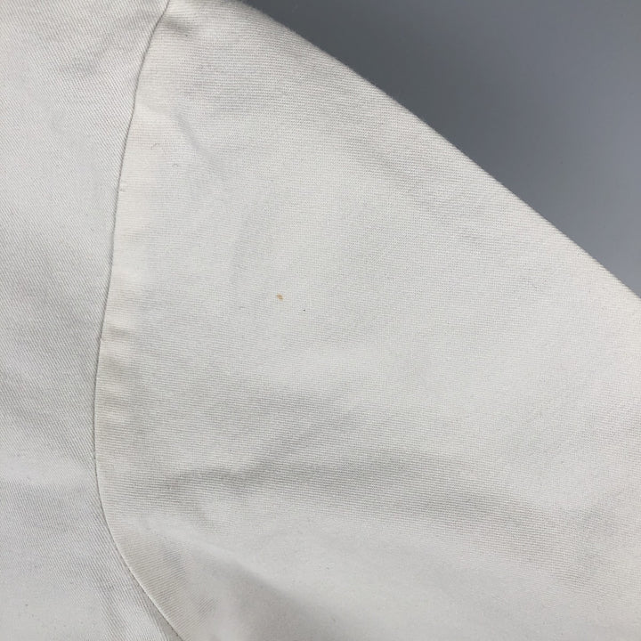 90'S Dickies Sherwin Williams Active Jacket with Hood, Men's Size L unclear white type Vintage Second Hand