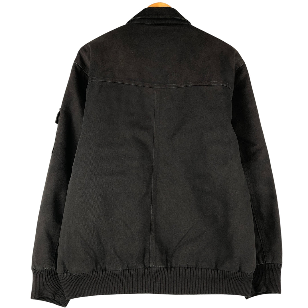 Ben Davis padded work jacket, size L, men's cotton black type Vintage Second Hand