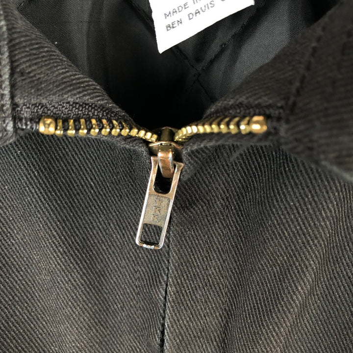 Ben Davis padded work jacket, size L, men's cotton black type Vintage Second Hand