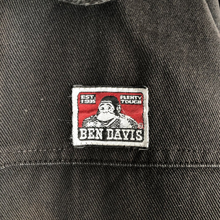 Ben Davis padded work jacket, size L, men's cotton black type Vintage Second Hand
