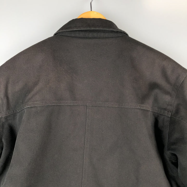 Ben Davis padded work jacket, size L, men's cotton black type Vintage Second Hand