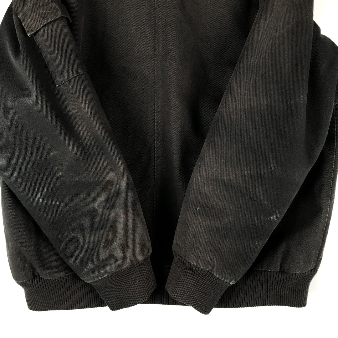 Ben Davis padded work jacket, size L, men's cotton black type Vintage Second Hand