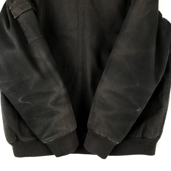 Ben Davis padded work jacket, size L, men's cotton black type Vintage Second Hand