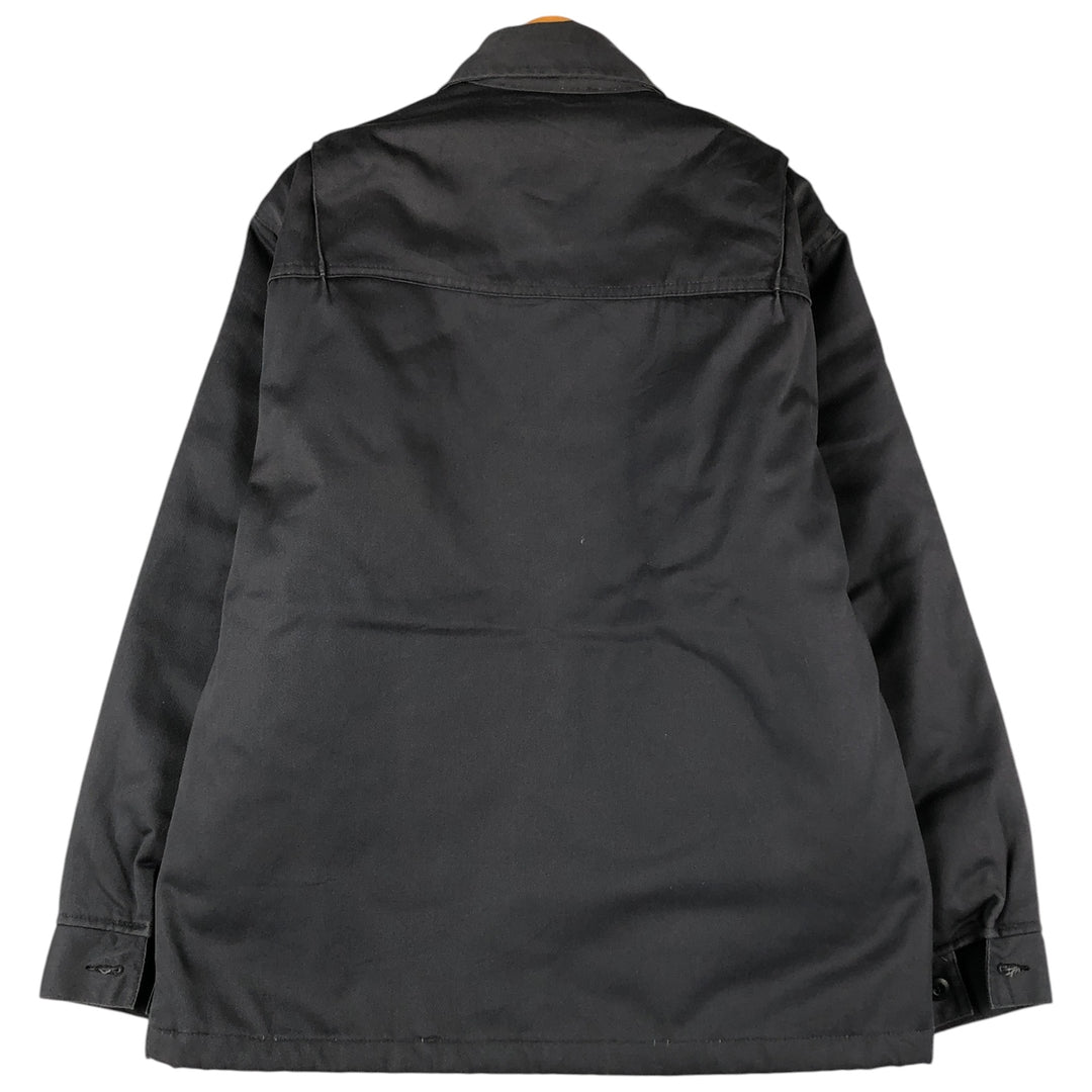 Dickies padded work jacket, men's size L unclear gray type Vintage Second Hand