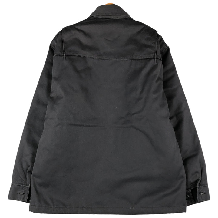 Dickies padded work jacket, men's size L unclear gray type Vintage Second Hand