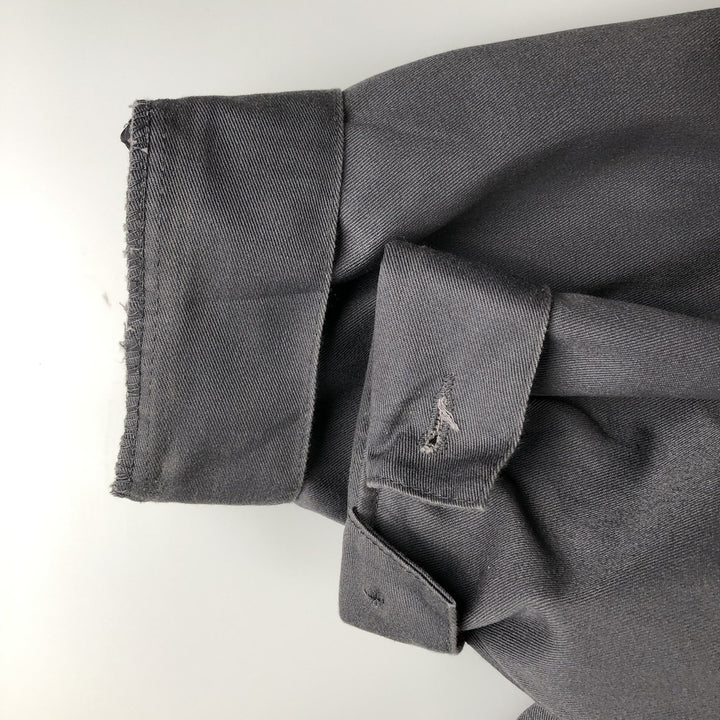 Dickies padded work jacket, men's size L unclear gray type Vintage Second Hand