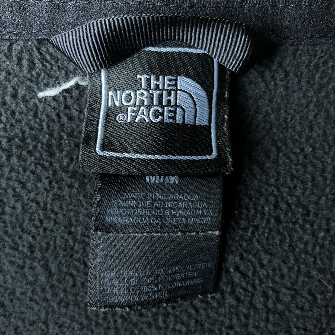 The North Face fleece jacket, size M, men's polyester black type Vintage Second Hand