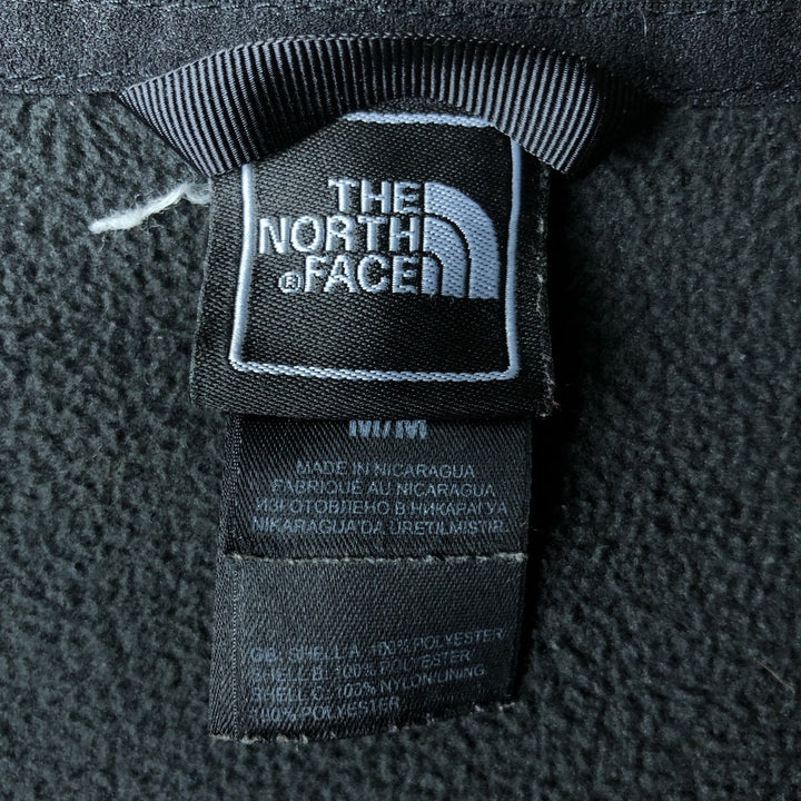 The North Face fleece jacket, size M, men's polyester black type Vintage Second Hand