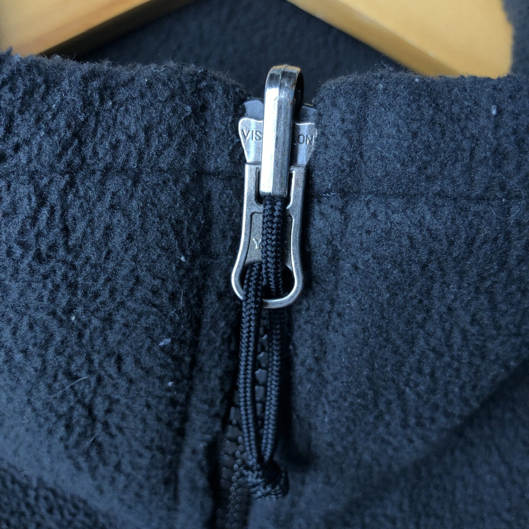 The North Face fleece jacket, size M, men's polyester black type Vintage Second Hand