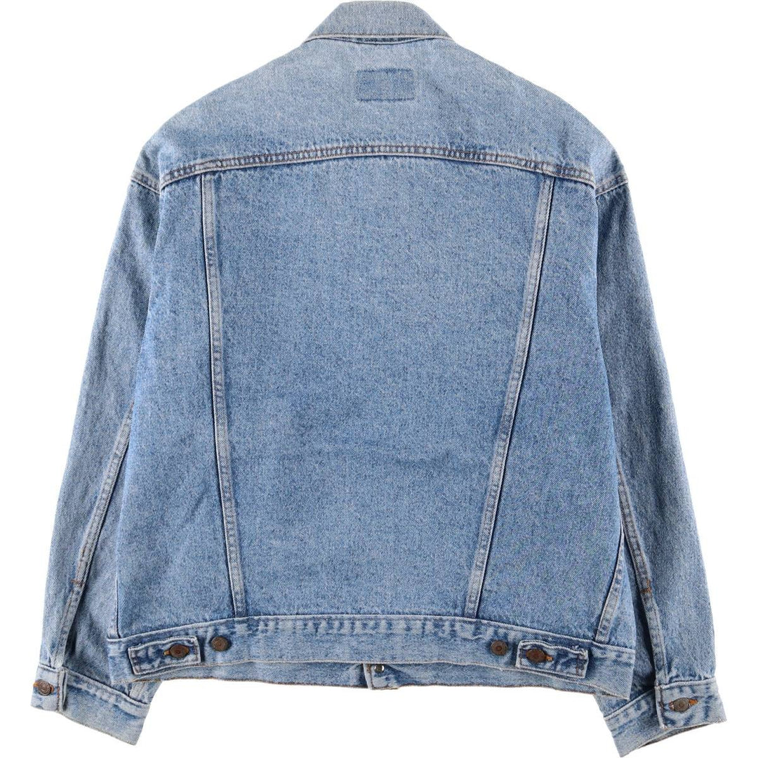 90'S Levi's 70507-4890 denim jacket, denim jacket, made in the USA, men's size L, vintage cotton blue type Vintage Second Hand