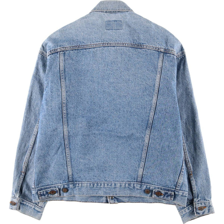 90'S Levi's 70507-4890 denim jacket, denim jacket, made in the USA, men's size L, vintage cotton blue type Vintage Second Hand