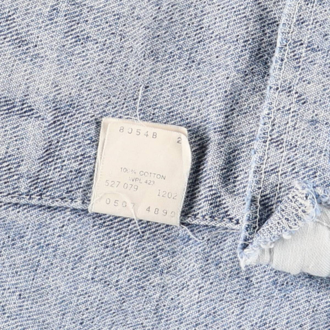 90'S Levi's 70507-4890 denim jacket, denim jacket, made in the USA, men's size L, vintage cotton blue type Vintage Second Hand